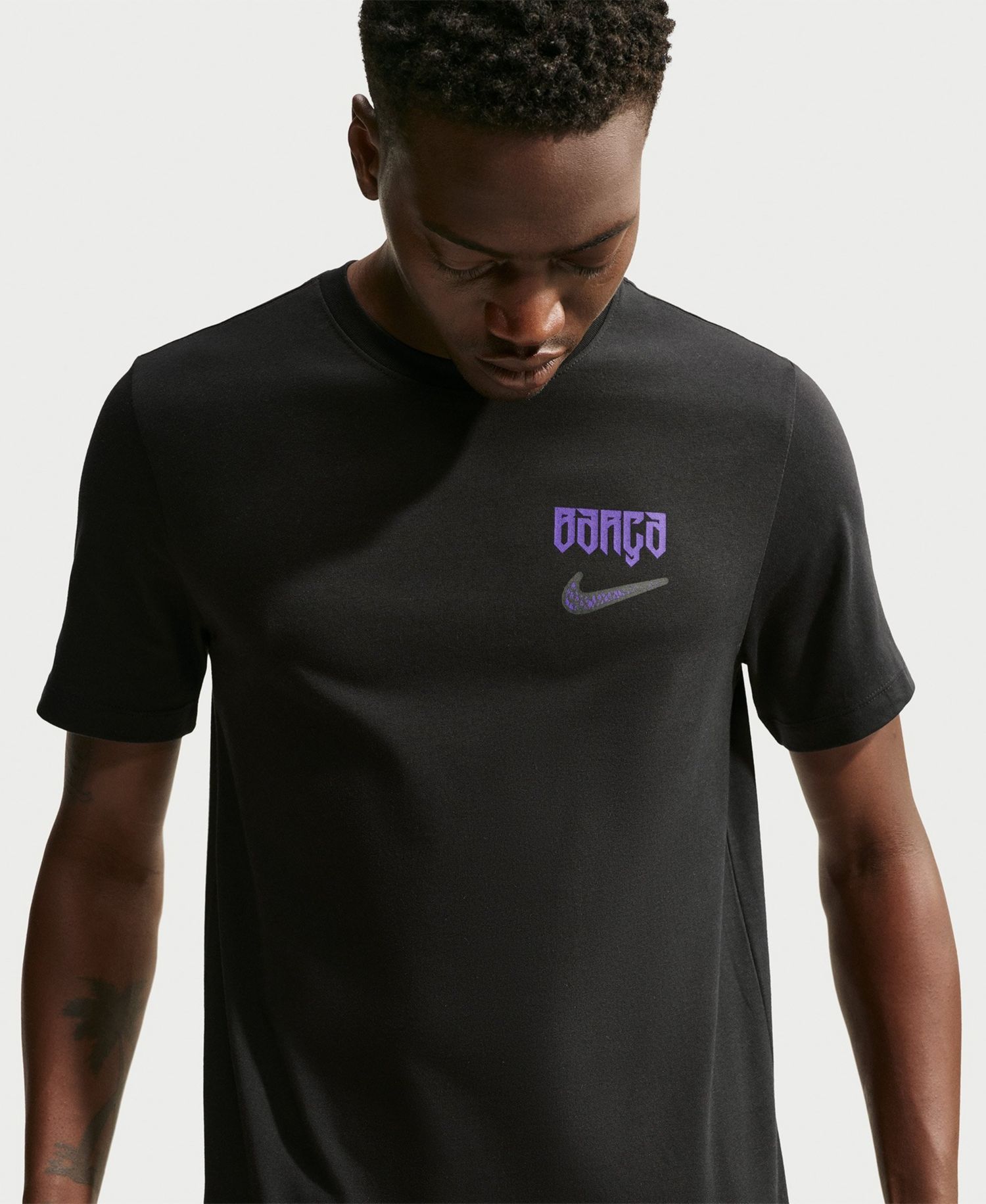 Men's Black Barcelona 2026/27 T-Shirt