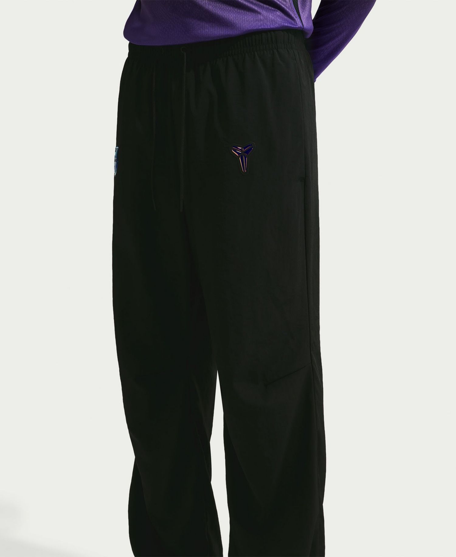 Men's Black Barcelona 2026/27 Away Woven Pants