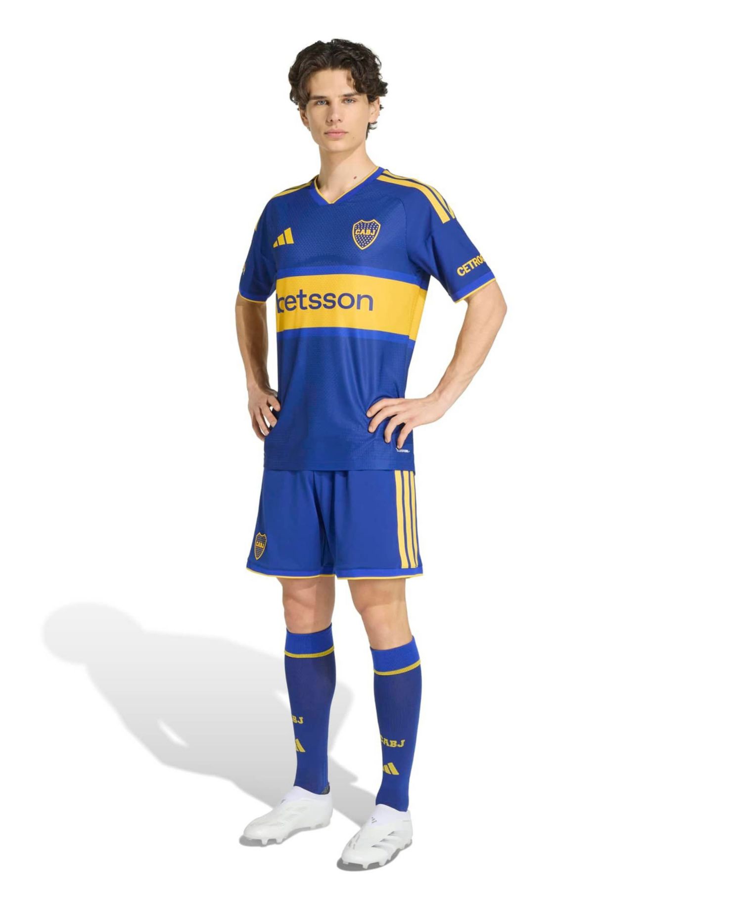 Men's Blue Boca Juniors 2026/27 Home On-Field Authentic Jersey
