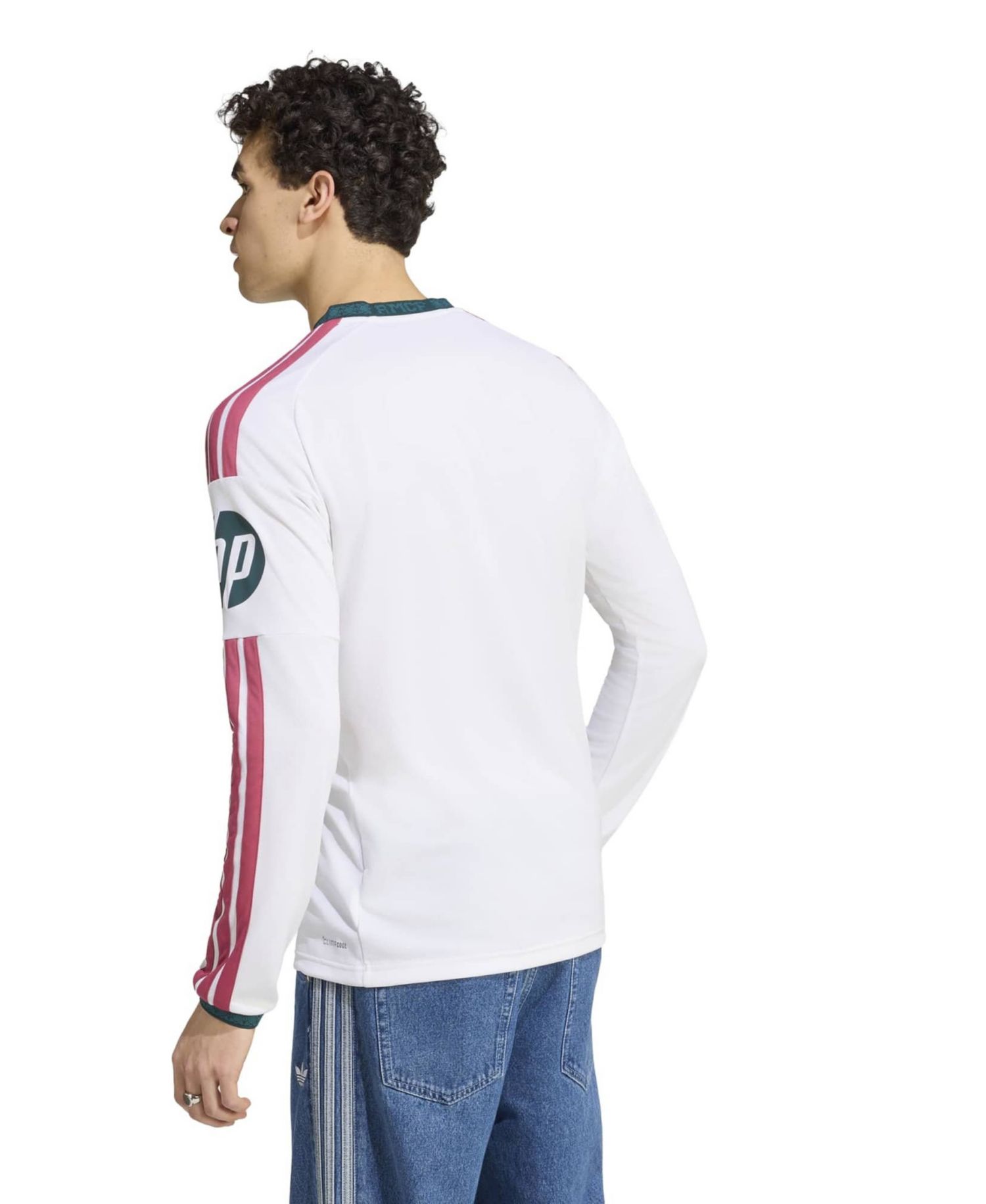 Men's White Real Madrid 2026/27 Home Replica Long Sleeve Jersey