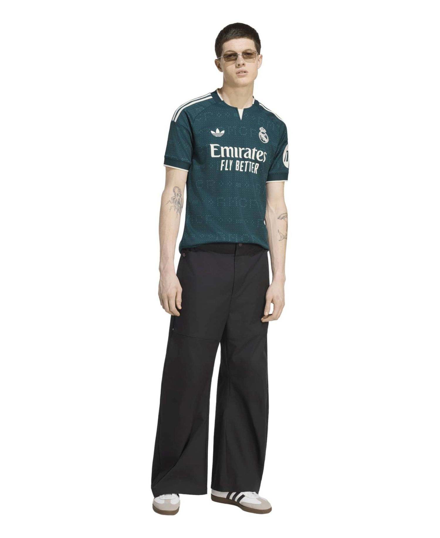 Men's Green Real Madrid 2026/27 Away Replica Jersey