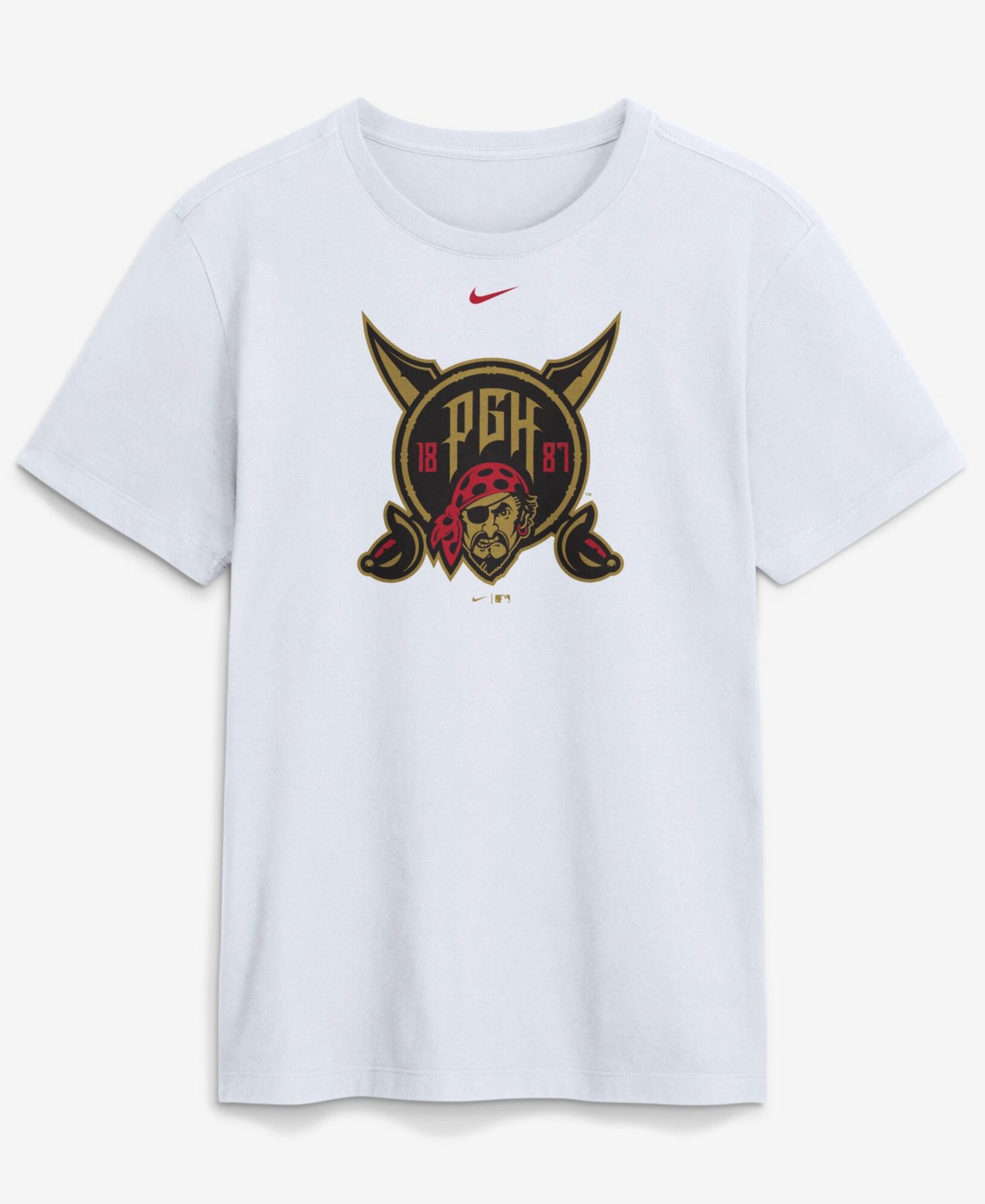 Men's White Pittsburgh Pirates City Connect Club T-Shirt