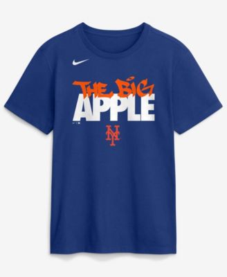 Men's Royal New York Mets City Connect Handwriting Club T-Shirt