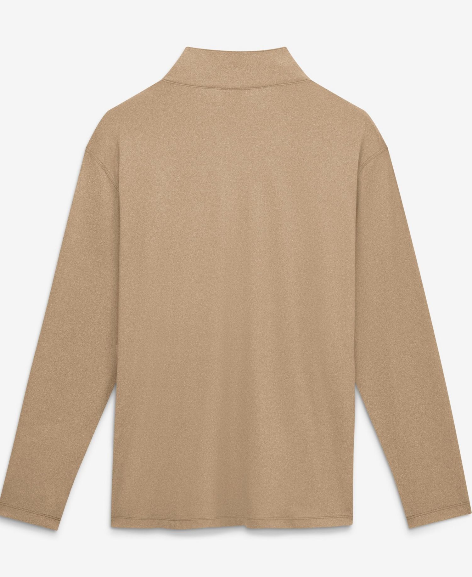 Men's Tan Buffalo Bills Clutch Quarter-Zip Pullover Sweatshirt