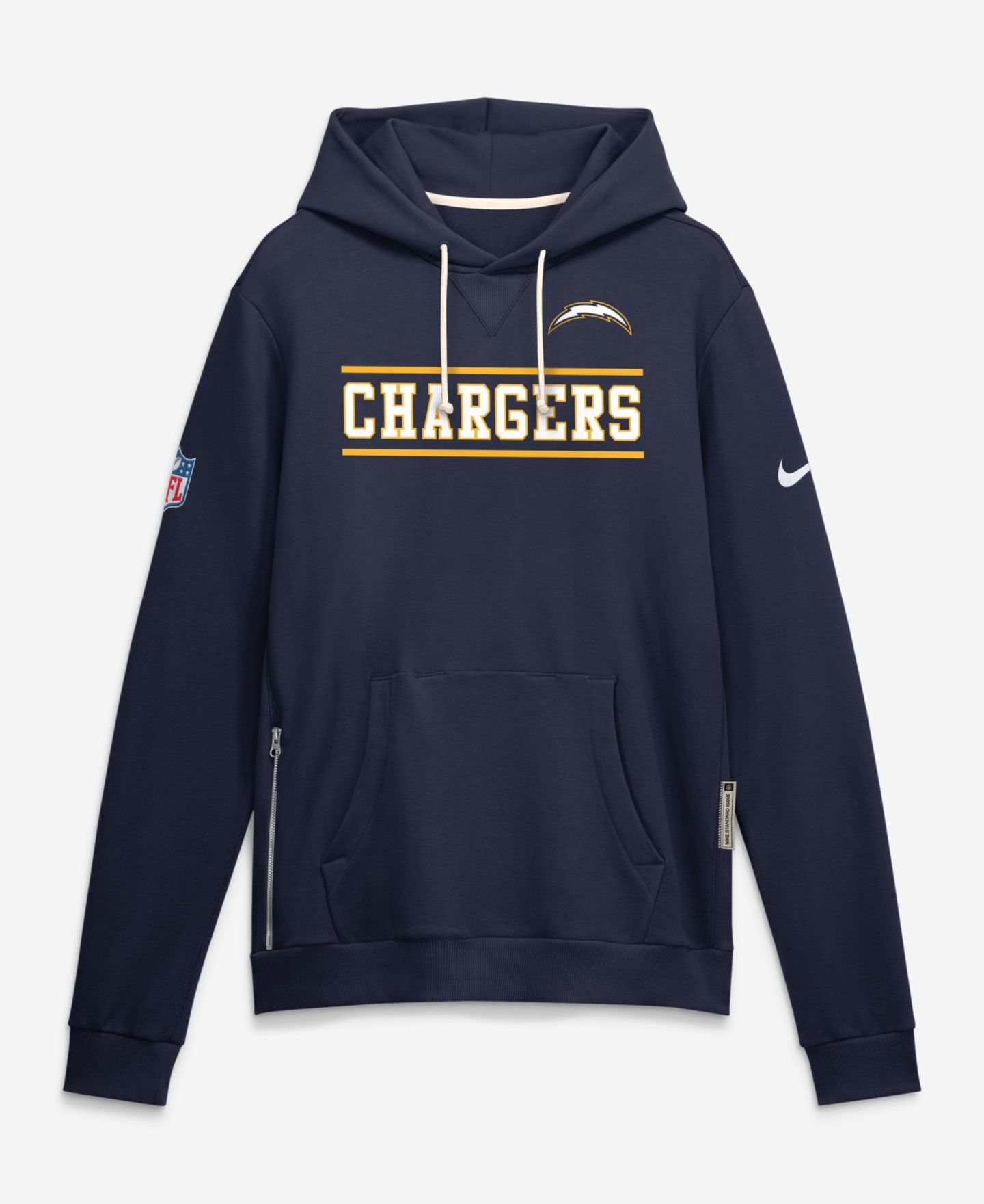 Мужское худи Nike Navy Los Angeles Chargers Standard Issue ReplayAlternate Dri-FIT — фото 6