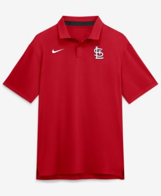 Men's Red St. Louis Cardinals Tour Dri-FIT Polo Shirt