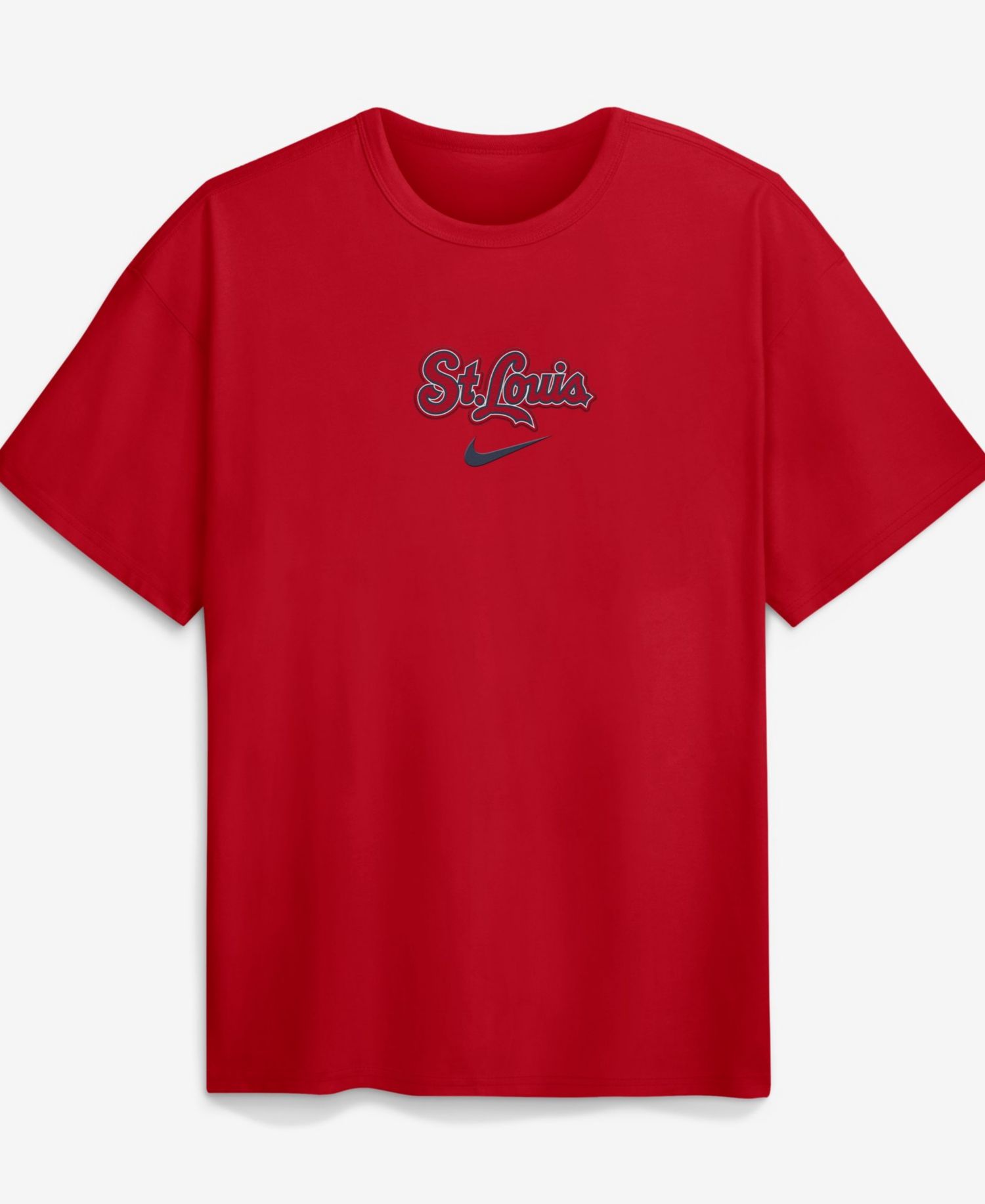 Men's Red St. Louis Cardinals City Name Max90 T-Shirt