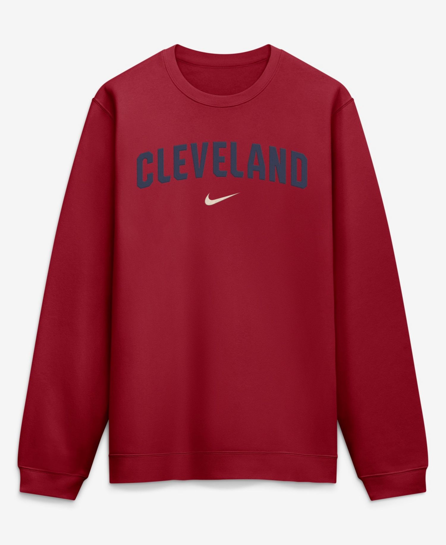 Men's Red Cleveland Guardians City Connect Club Sweatshirt