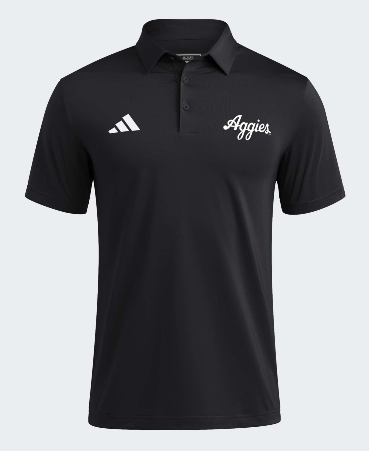 Men's Black Texas A M Aggies Ultimate 365 Solid Polo Shirt