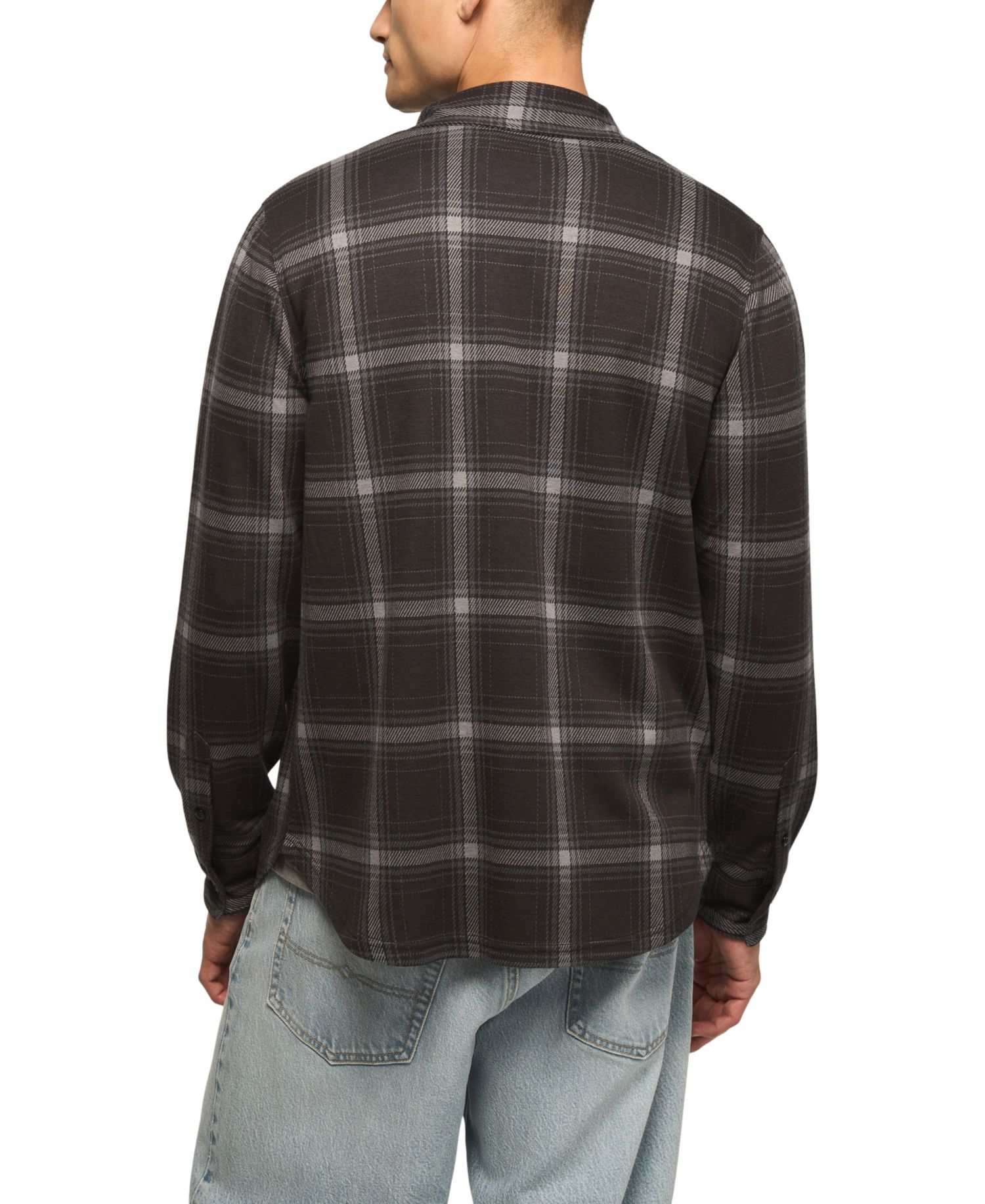Men's Plaid Brushed Shirt
