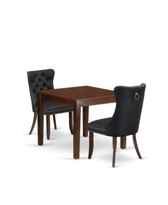 3 Piece Kitchen Table Set for Small Spaces