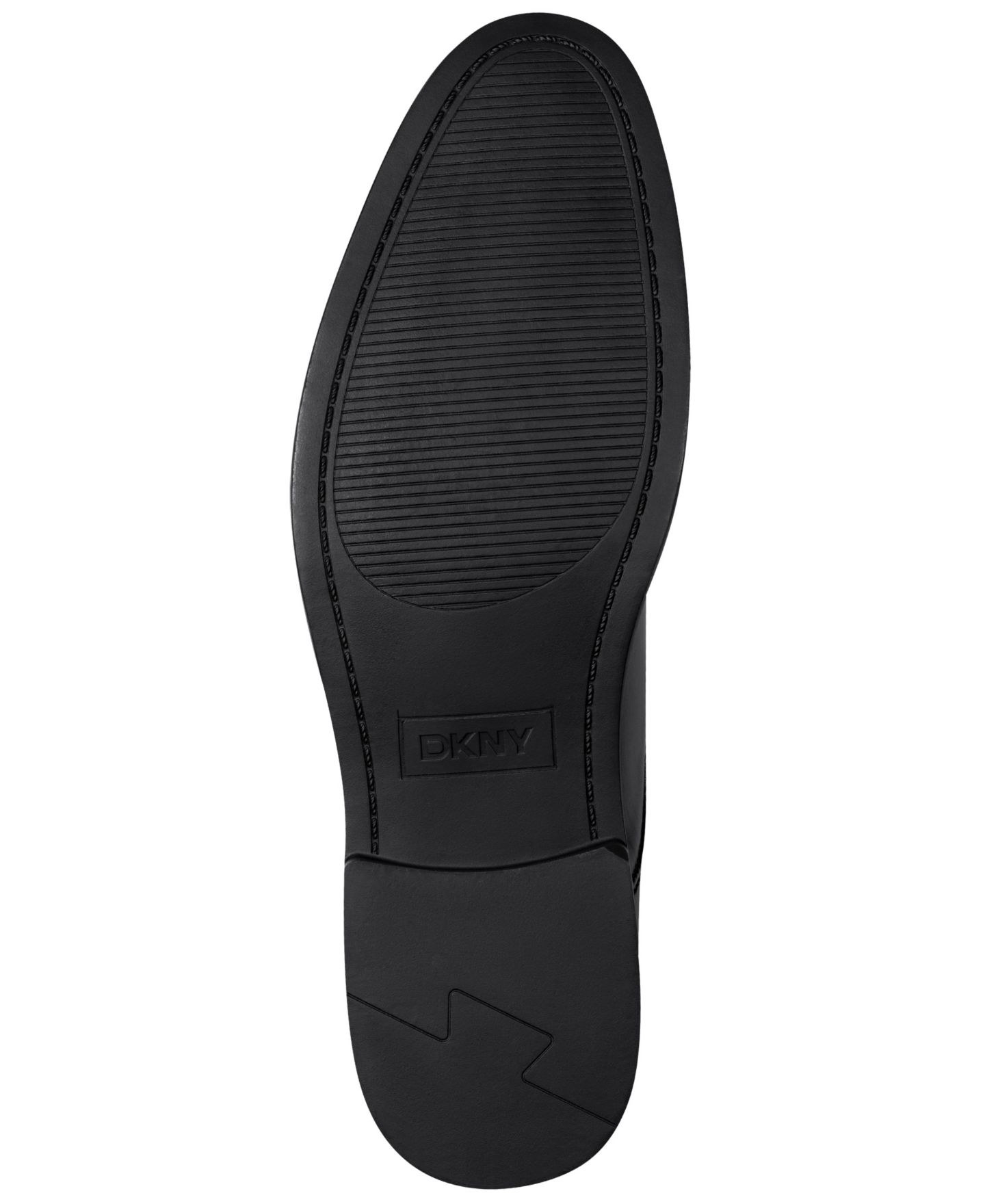 Мужские туфли DKNY Felton Cap-Toe Oxfords, цвет: Чёрный — фото 5