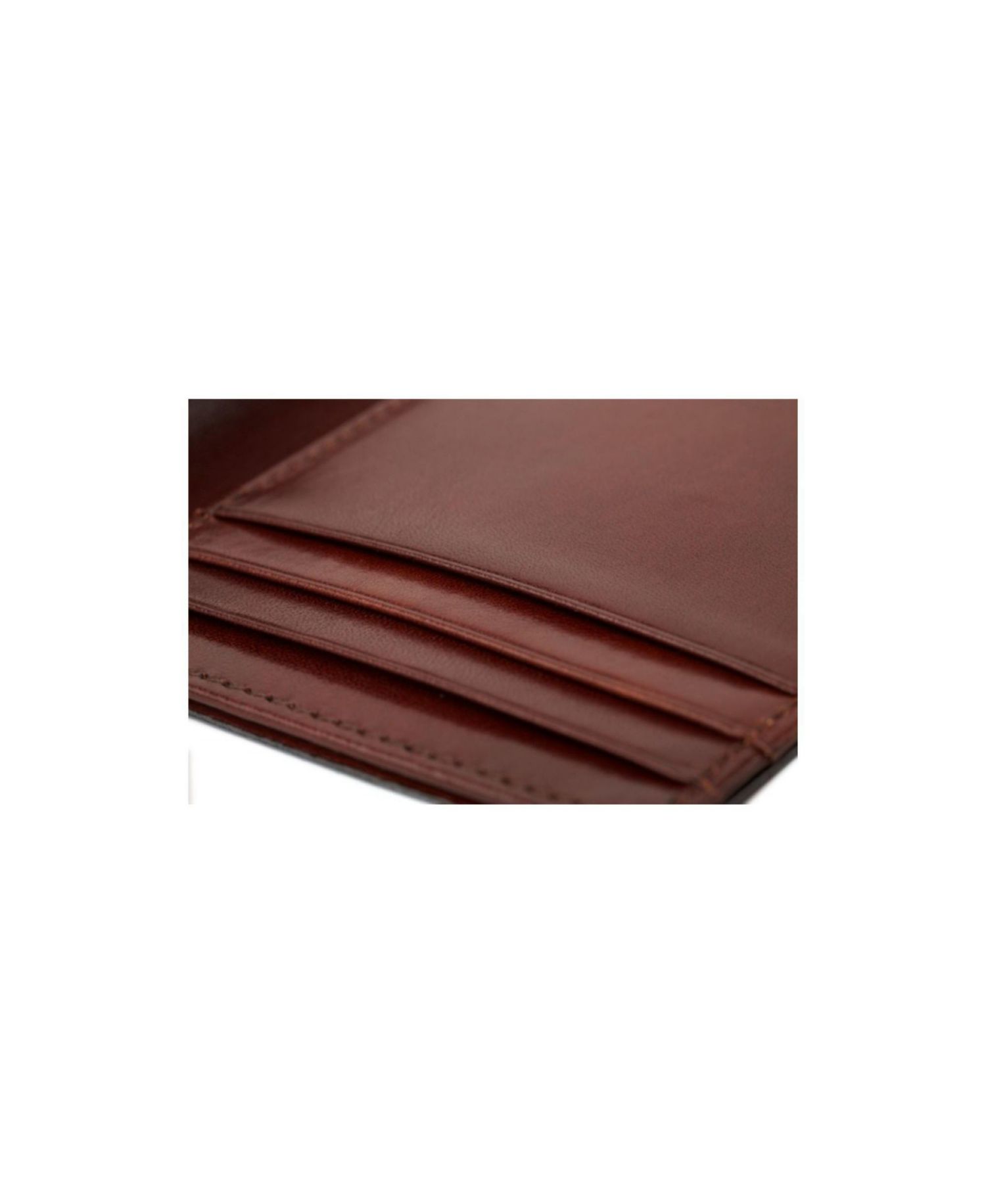 Men's Old Leather Front Pocket ID Wallet