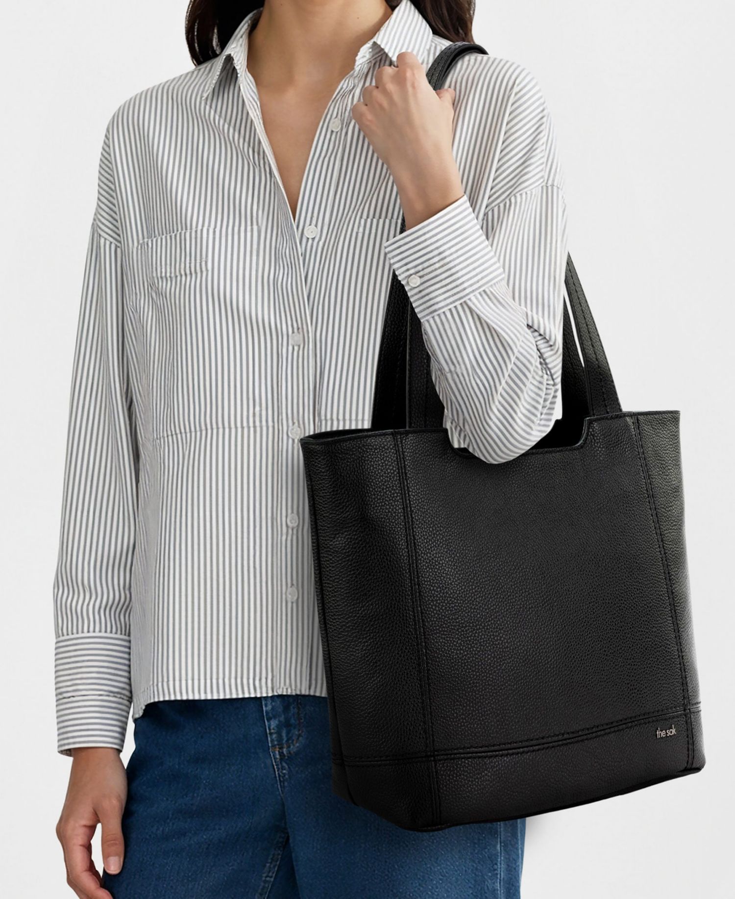 De Young Leather Tote