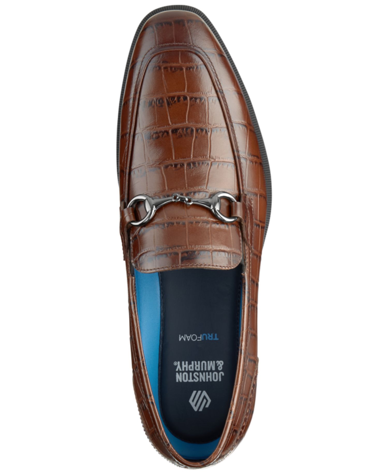 Men's Gibbons Bit Memory Foam Almond-Toe Loafers