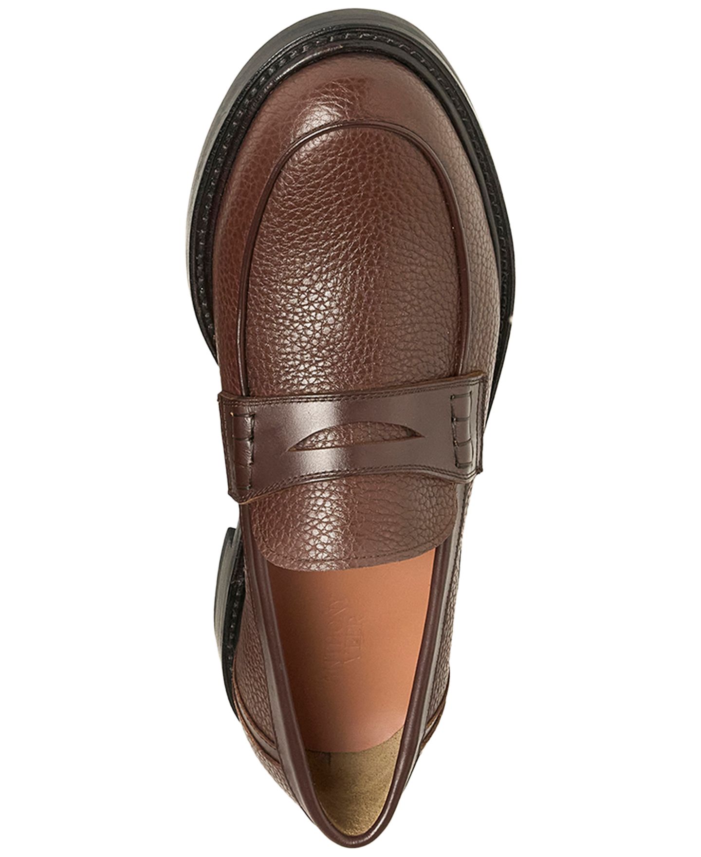 Мужские туфли Anthony Veer Siena Lightweight Penny, цвет: Каштановый коричневый кожаный — фото 4