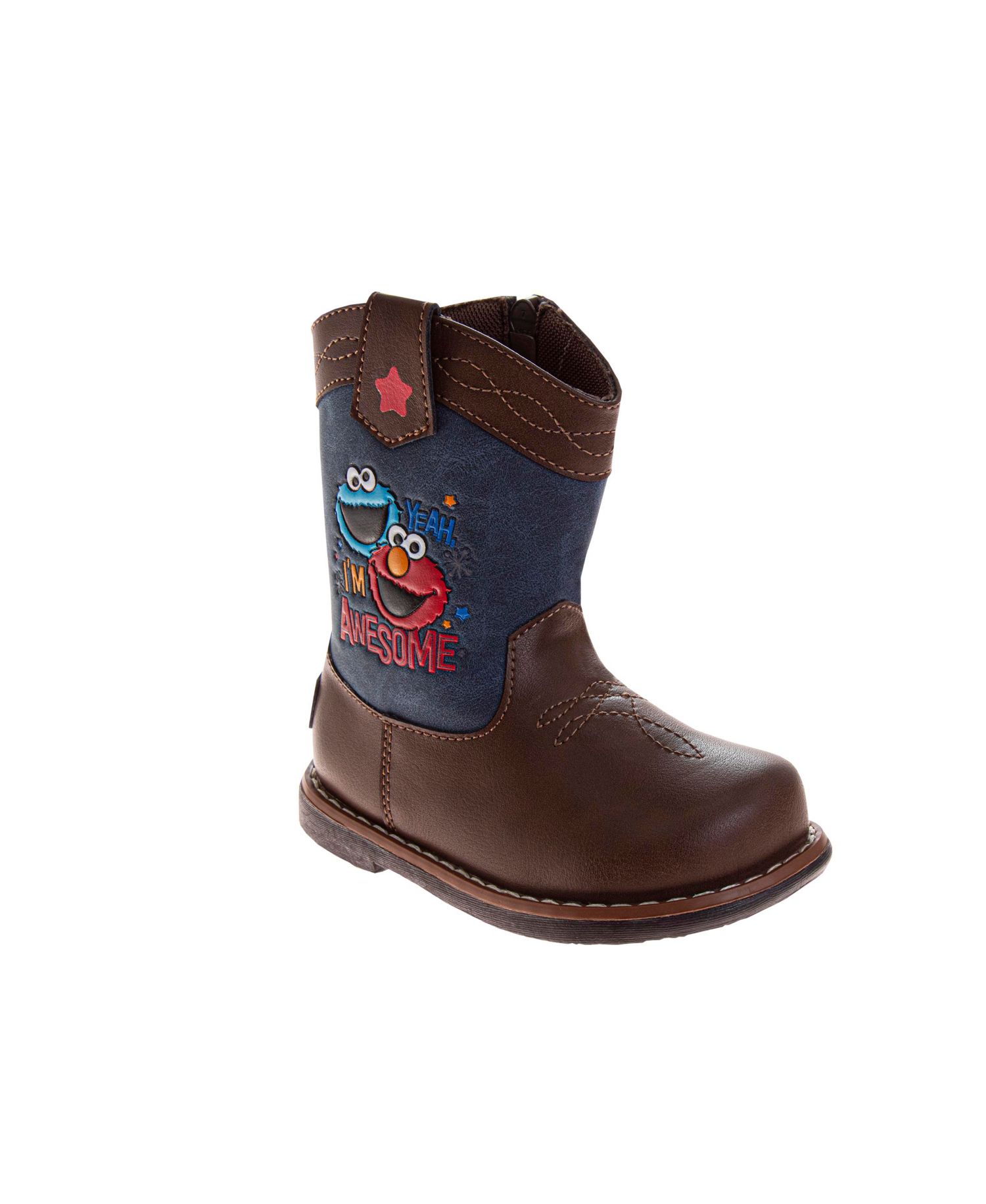 Kids Elmo Cowboy Boots ( 2 to 8 ) Western Pull-On Boots (Infant/Toddler)