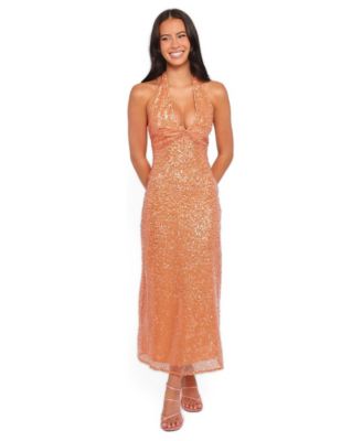 Women's Eisley Halter Sequin Midi Dress