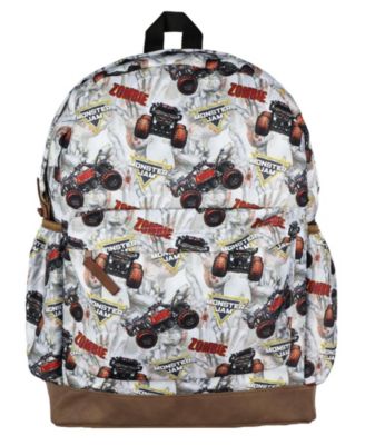 Zombie Backpack All Over Design 16 Inch Book Bag School