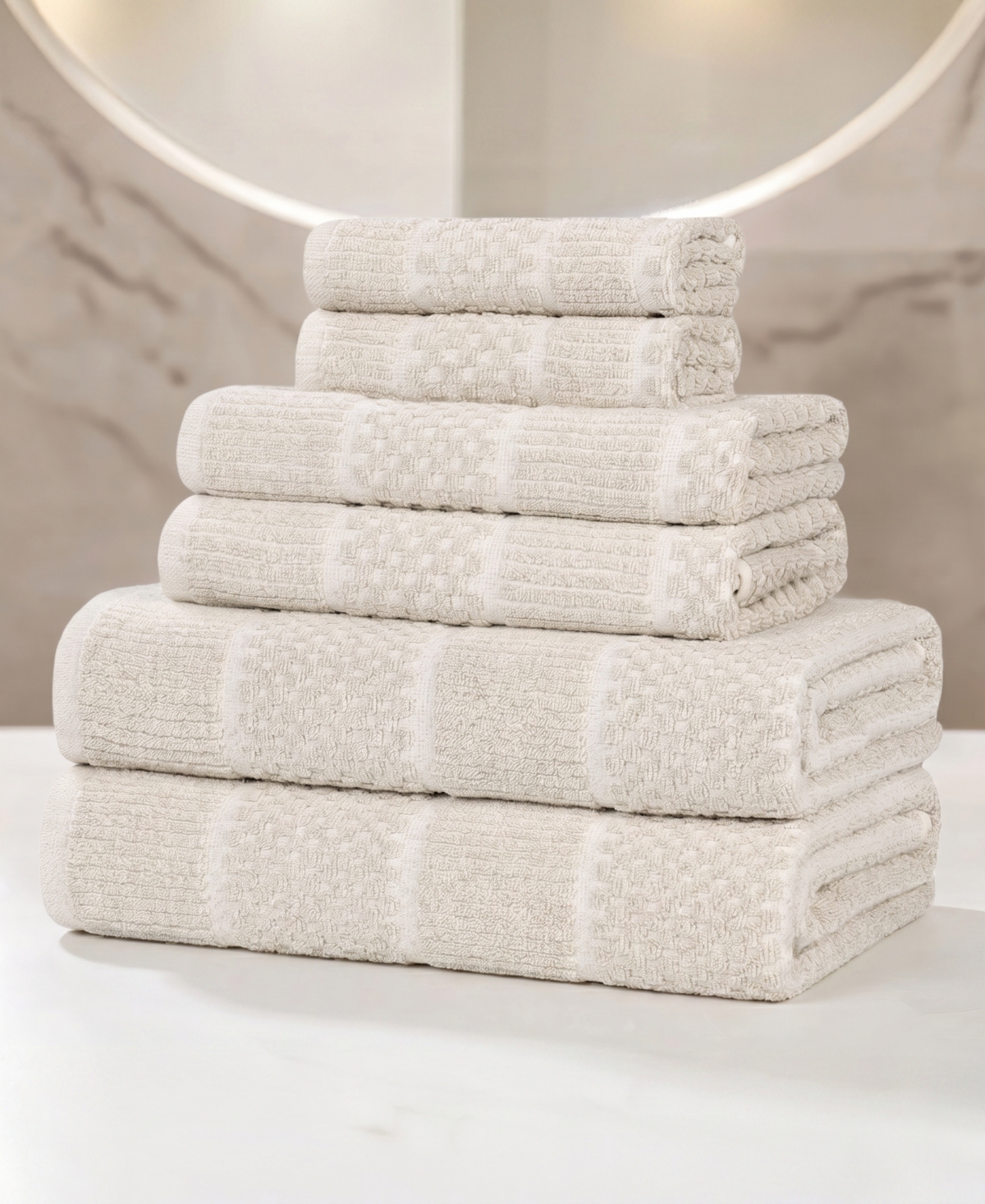 Superior Naples Cotton -Piece Towel Set