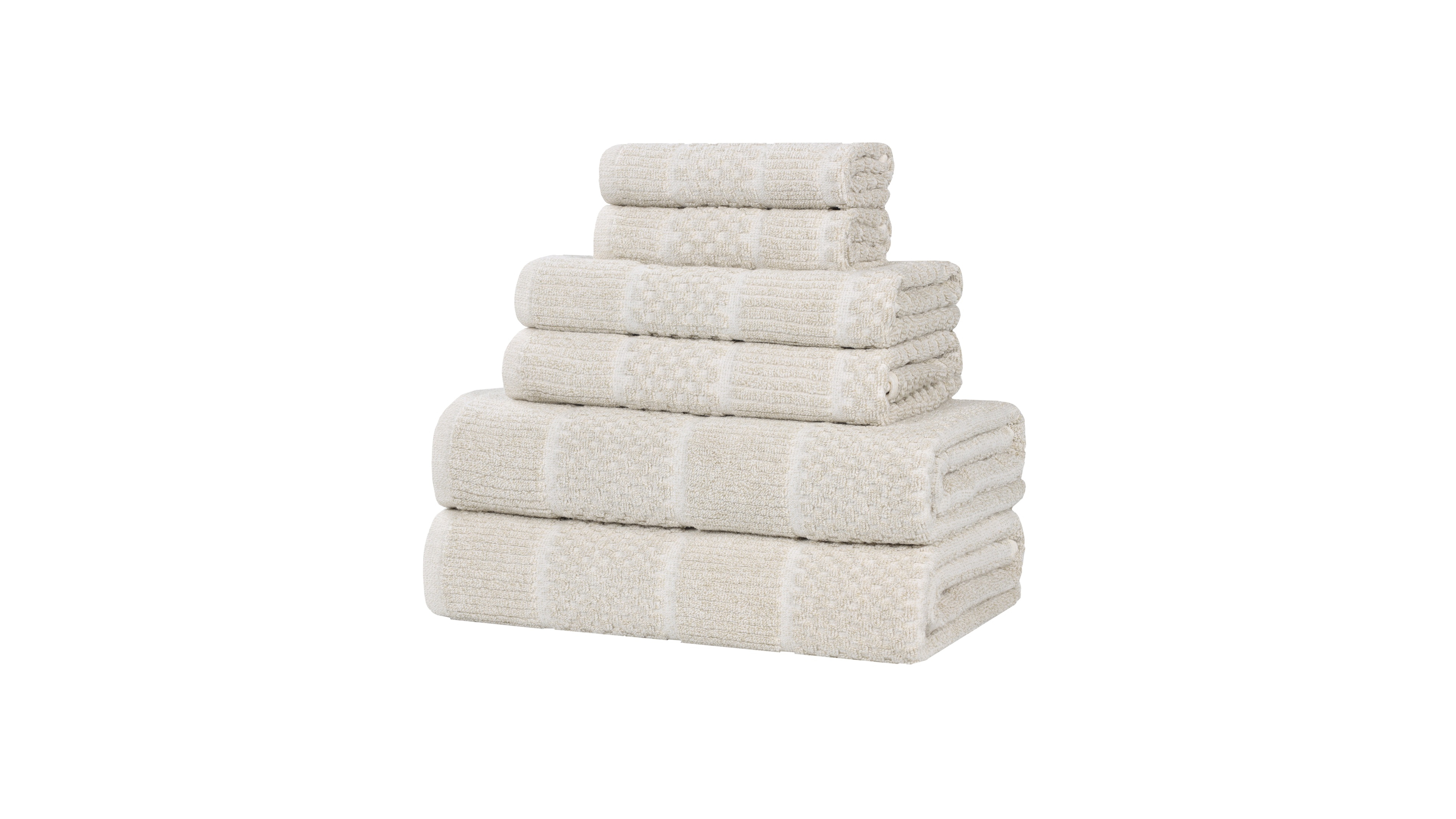 Superior Naples Cotton 6-Piece Towel Set