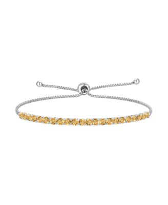 Amethyst (1-5/8 ct. t.w.) Bolo Bracelet in Sterling Silver (Also available in Blue Topaz, Citrine, Garnet, Peridot, and Multi-Gemstone)