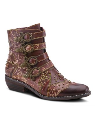 Women's Rodeha Bootie with Buckle Closure