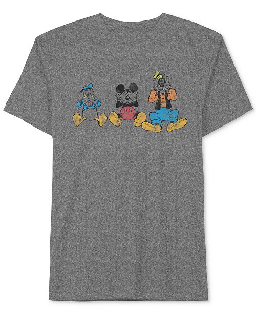 Donald Duck Mickey Mouse Goofy Men S T Shirt By Jem