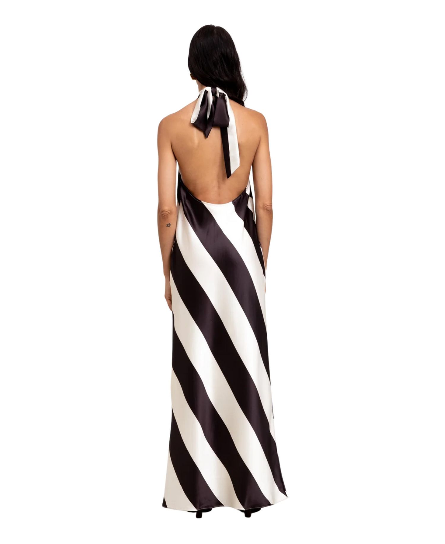 Women's Vega Halter Low-Back Maxi Dress