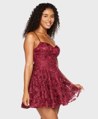 macys junior dresses Juniors' & Teen Red Dimensions:34