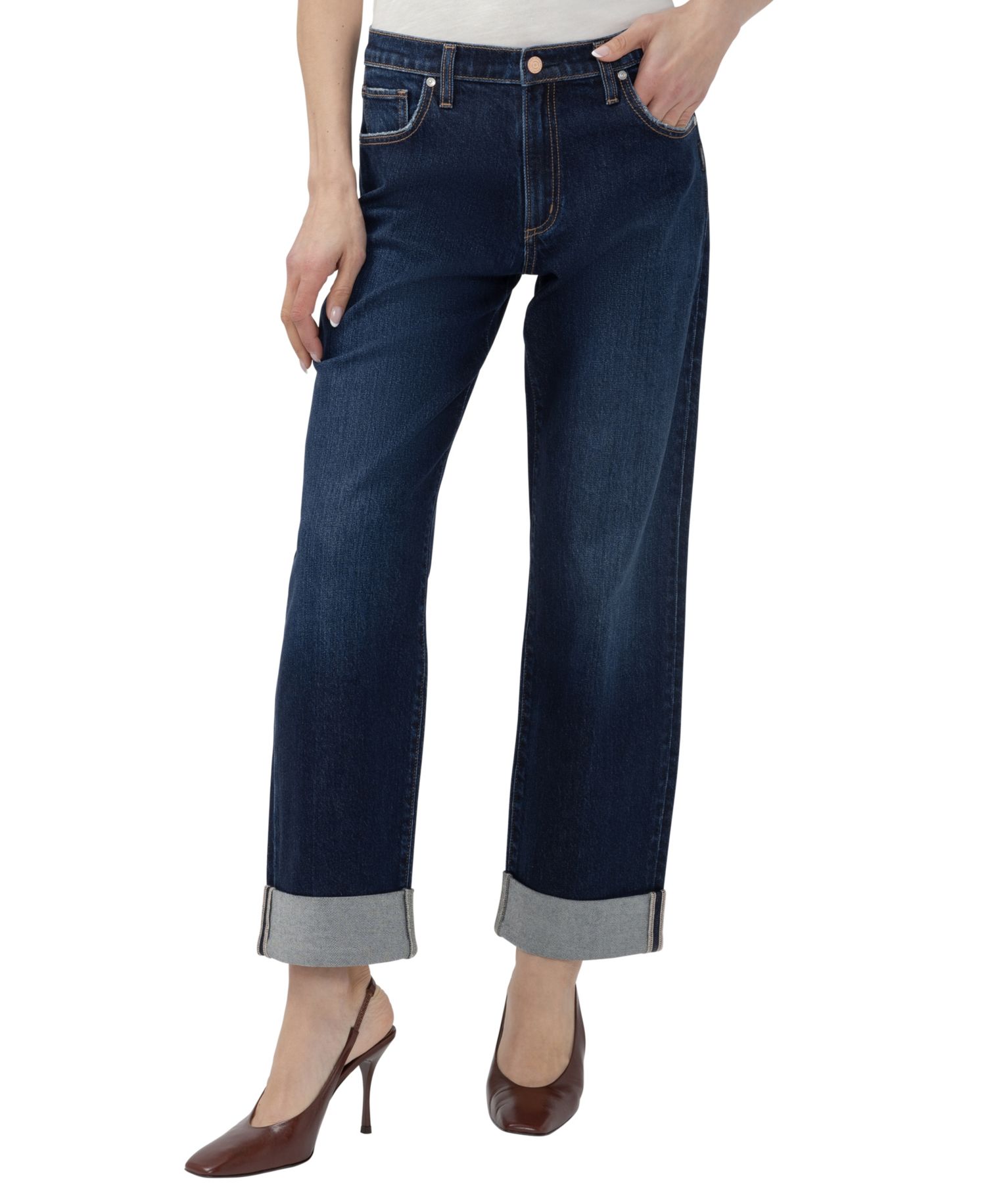 Women's Willow Straight High-Rise Denim Jeans