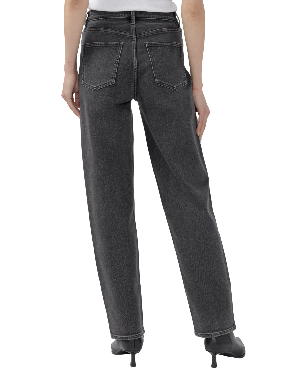 Silver Jeans Co. Women's Highly Desirable High-Rise Straight-Leg