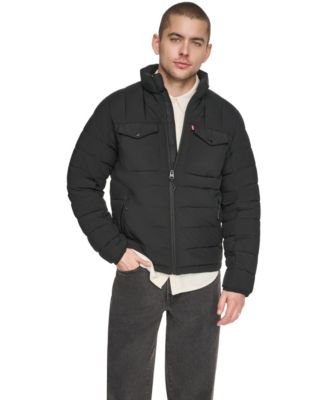 Men's Stretch Quilted Packable Jacket