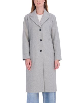 Women's Single Breasted Back-Inserted Belt Coat