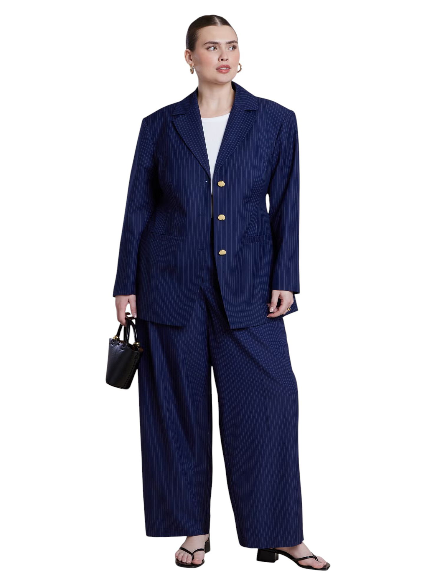 Women's Nipped Waist Blazer with Back Adjuster