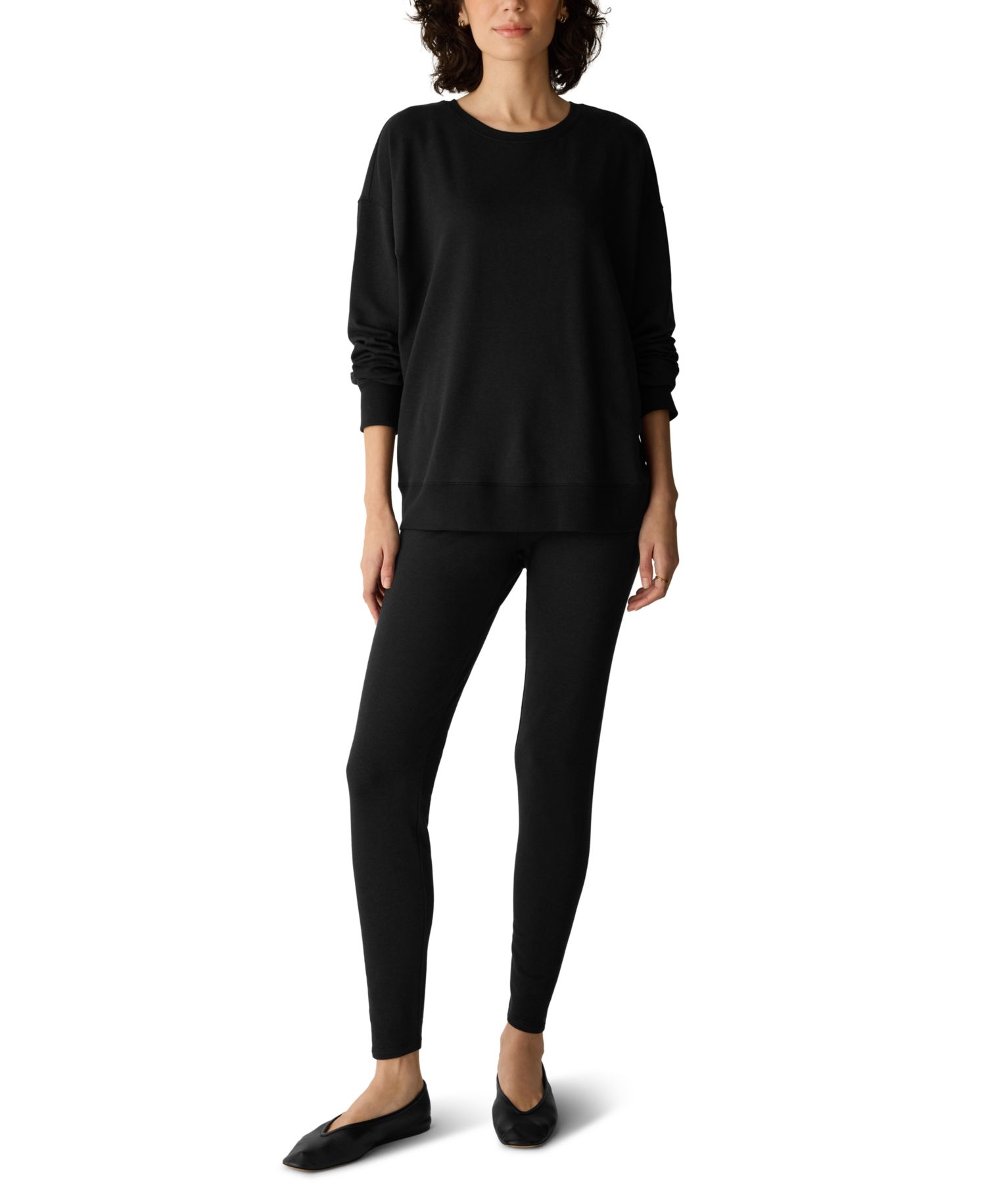 Women's Fleece-Lined High-Waisted Ankle Leggings