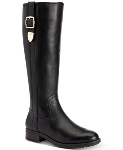 COACH Easton Wide Calf Tall Riding Boots