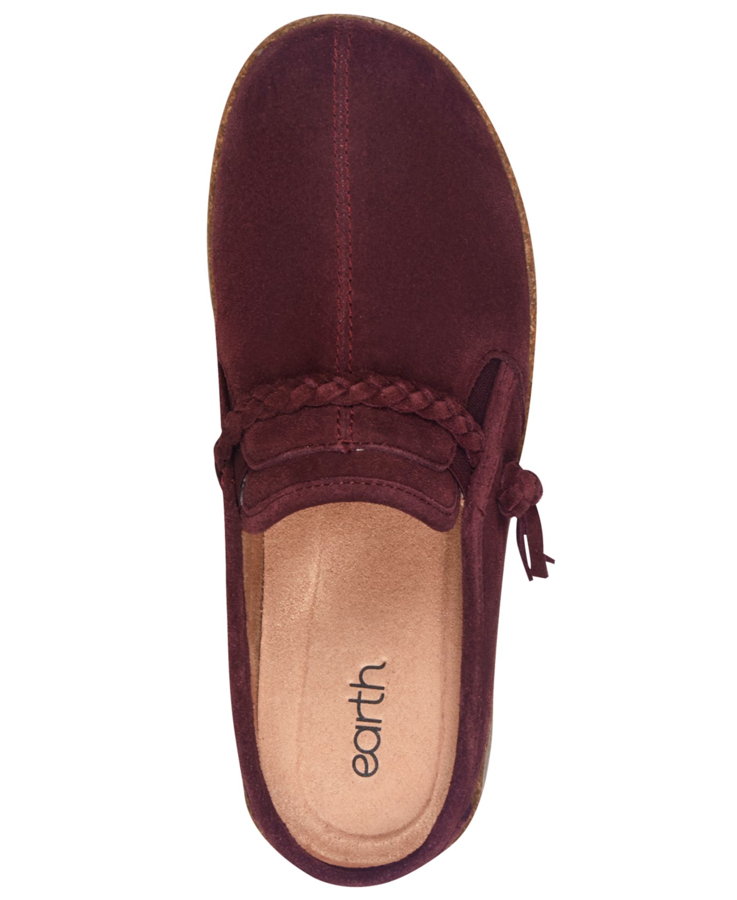 Women's Rosalin Suede Braided Slip-On Clogs