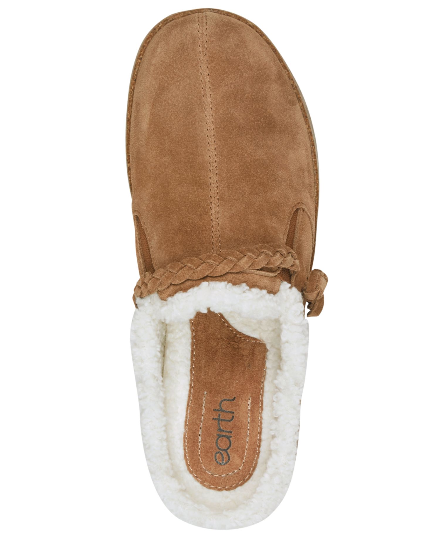 Women's Rosalin Suede Braided Slip-On Clogs