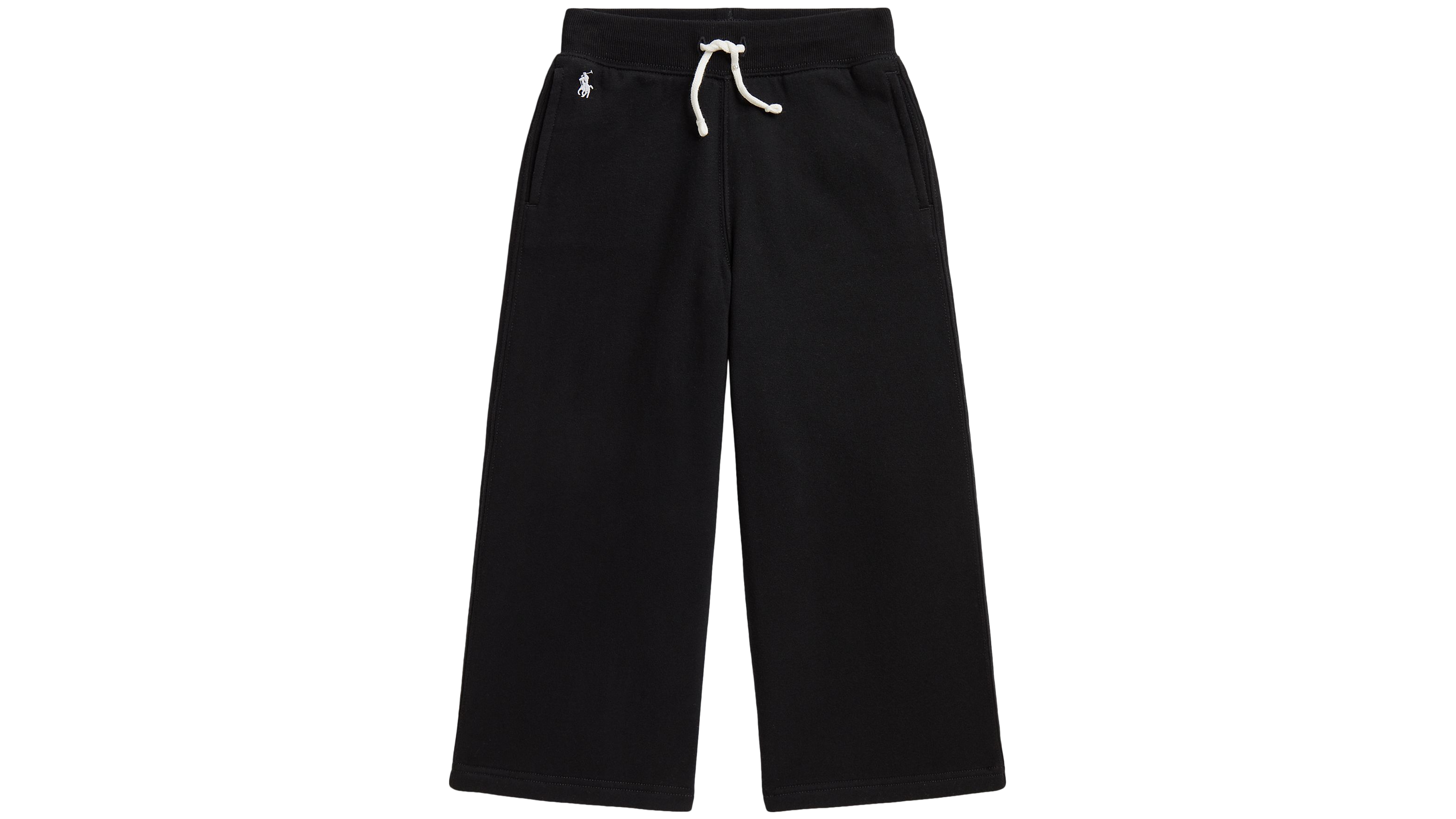 Polo Ralph Lauren Girls' 2T-6X Fleece Wide-Leg Sweatpant