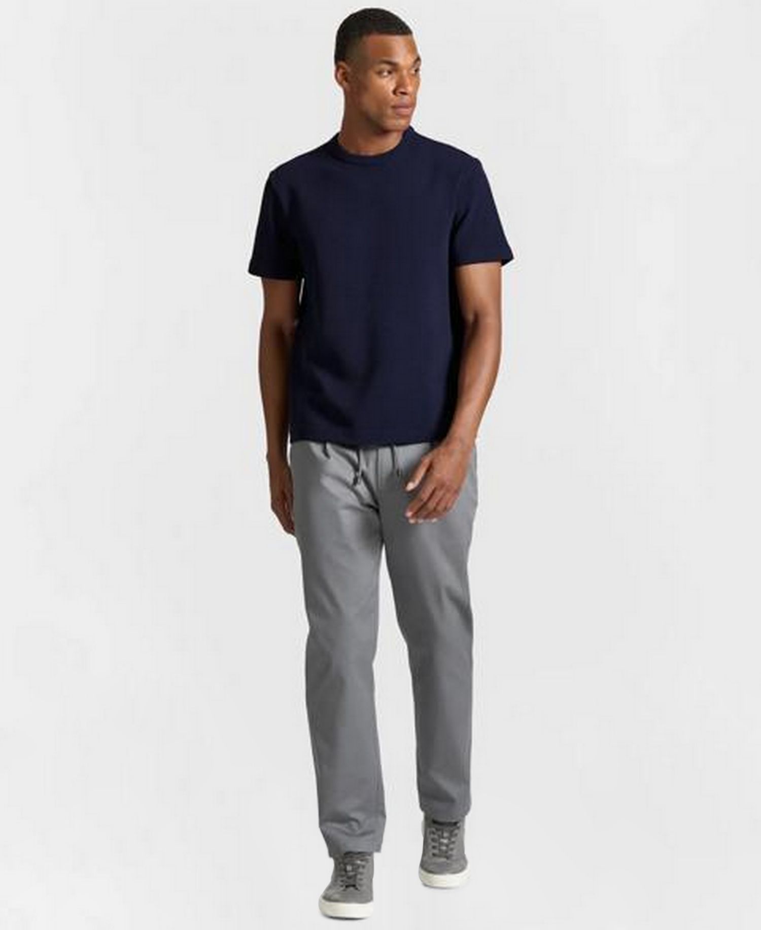 Men's Wilton Textured Crewneck Classic-Fit T-Shirt