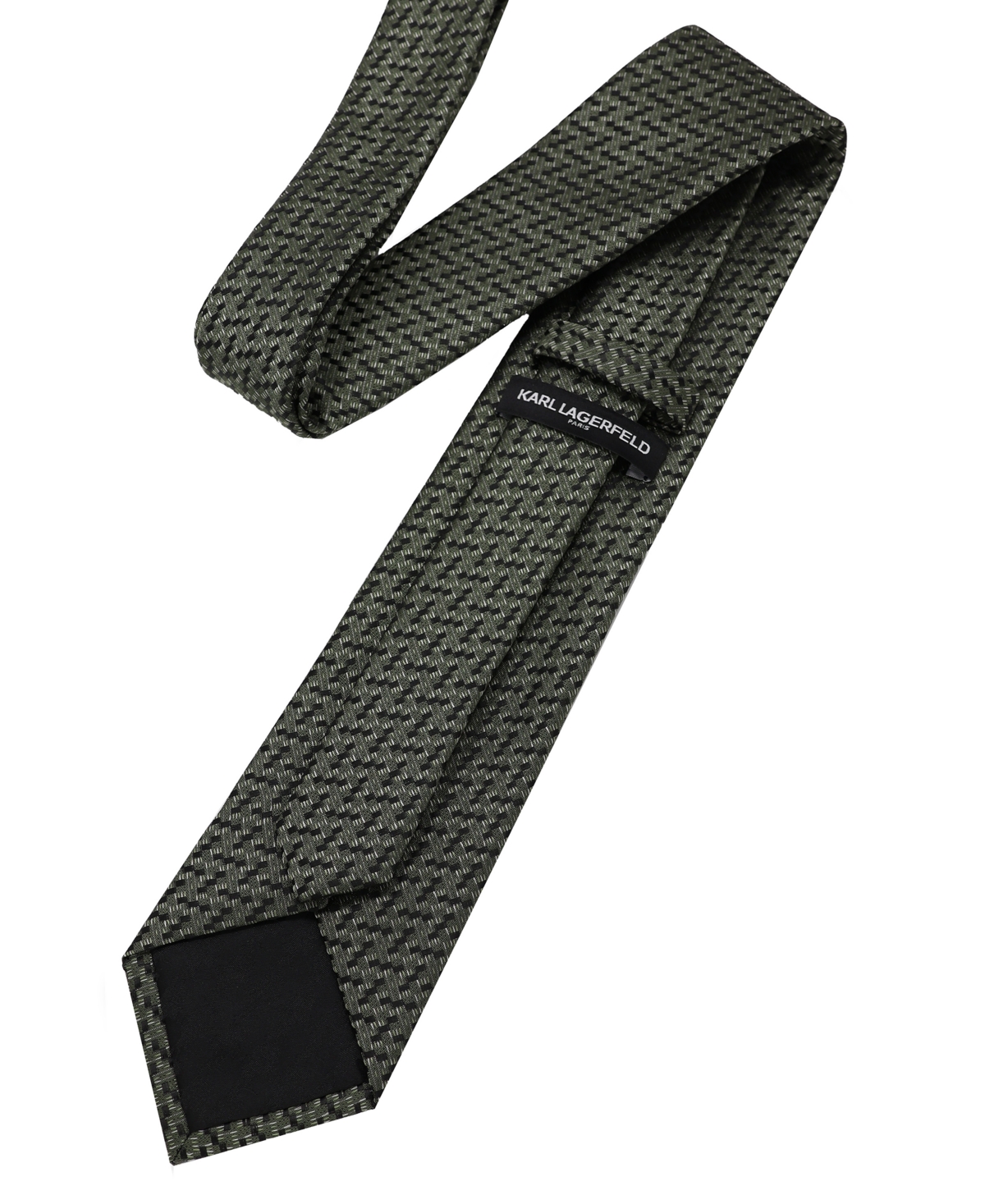 Karl Lagerfeld Paris Men's Textured Pattern Classic Tie