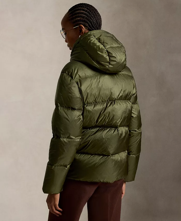 Women's Water-Resistant Long-Sleeve Quilt Jacket - thumbnail 4