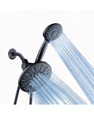 7" Rainfall Shower Head with Hand Held Combo 3-Way 2.5 Gallons