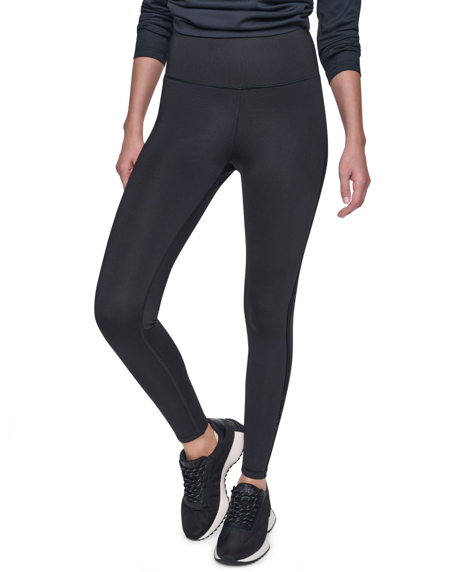 Women's Flocked Subtle Shine High-Waist 7/8 Legging