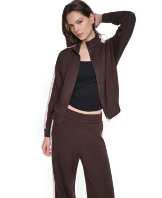 Women's Side Stripe Scuba Full Zip Jacket