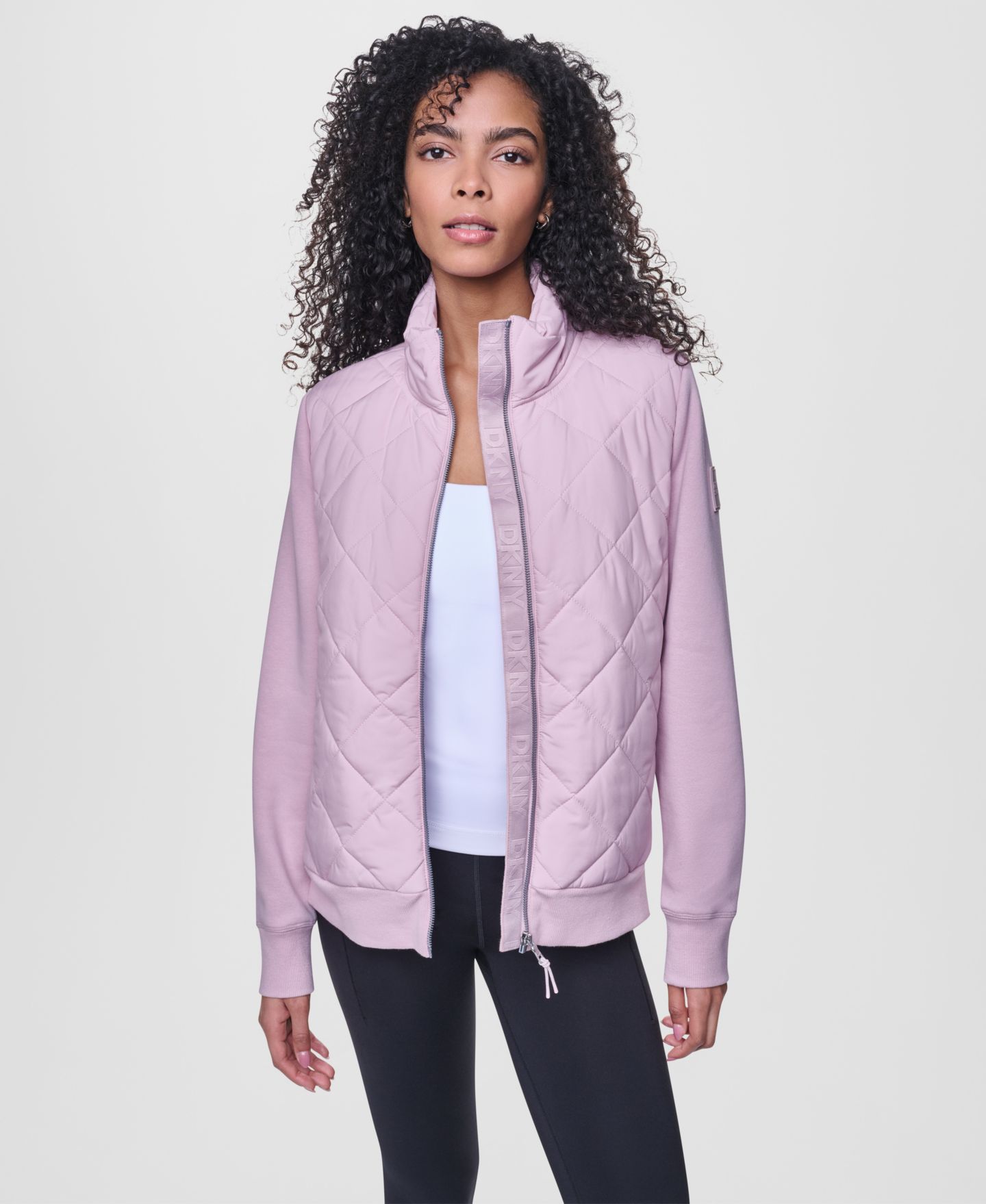 Женская куртка DKNY Sport Light Weight Hybrid, цвет: Allure — фото 2