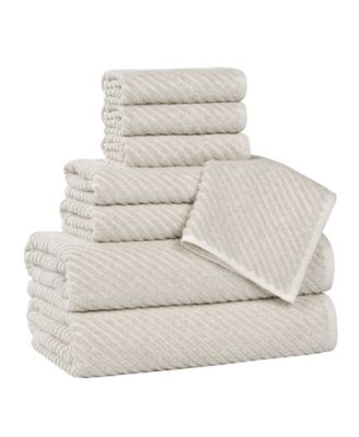 Amelia Cotton 8-Piece Towel Set