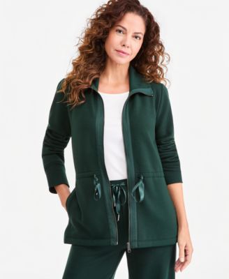 Women's LuxLounge Zipper Fleece Jacket