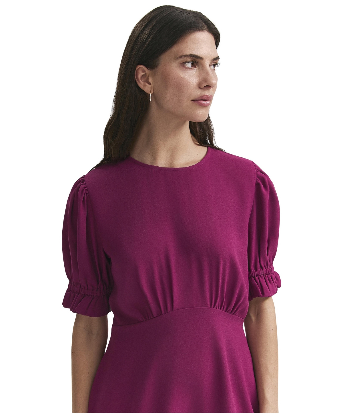 Finery London Women's Mela Chiffon Midi Tea Dress